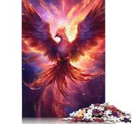 500 Piece Majestic Phoenix Puzzles For Adults Wooden Puzzles Brain Teaser Puzzles For Children 500pcs (52x38cm)