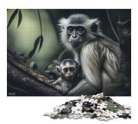 500 Piece 'Monkey Jigsaw Puzzlesfor Adults Teenagers Puzzles Jigsaw Puzzles for Adult 500pcs (52x38cm)