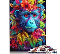 500 Piece Monkey Puzzles For Adults Wooden Puzzles Brain Teaser Puzzles For Children 500pcs (52x38cm)