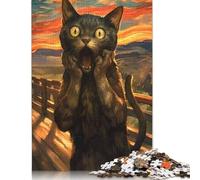 500 Piece Montmartre At Fall Poster Jigsaw Puzzlesfor Adults Teenagers Puzzle Adult Jigsaw Puzzle for Adults Puzzle Gifts 500pcs (52x38cm)
