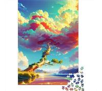 500 Piece Morning Walk Creative Square Jigsaw Puzzles for Adults & Wooden Puzzles Stress Relief Puzzle Games And Unique 500pcs (52x38cm)