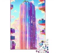 500 Piece Morning Walk Jigsaw Puzzles, for Adults & Wooden Puzzles Educational Games For Kids 500pcs (52x38cm)