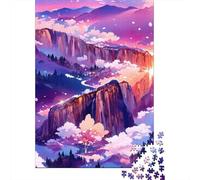 500 Piece Morning Walk Puzzles For Adults Wooden Puzzles Brain Teaser Puzzles For Children 500pcs (52x38cm)