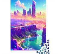 500 Piece Morning Walk Puzzles For Adults Wooden Puzzles Brain Teaser Puzzles For Children 500pcs (52x38cm)