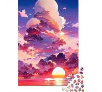 500 Piece Morning Walk Puzzles for Adults Wooden Puzzles Educational Games For Kids 500pcs (52x38cm)