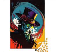 500 Piece Mysterious Professor Creative Square Jigsaw Puzzles for Adults And Wooden Puzzles Toy Intellectual Game 500pcs (52x38cm)