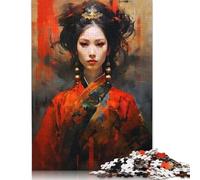 500 Piece Painted Chinese Royal Girl Jigsaws for Adults Puzzle for Adults Educational Game for Adult Teenagers 500pcs (52x38cm)
