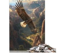 500 Piece Palette Moose Painting Jigsaw Puzzle for Adult Teenagers Puzzle Jigsaws for Adults Educational Puzzle 500pcs (52x38cm)