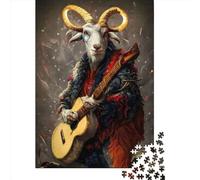 500 Piece Pan The God of Music Puzzles For Adults Wooden Puzzles Brain Teaser Puzzles For Children 500pcs (52x38cm)