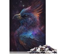 500 Piece Phoenix Bird Galaxy Jigsaw Puzzles for Adults Learning Educational Toys Family Games Birthday Gifts 500pcs (52x38cm)