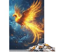 500 Piece Phoenix In Flight Jigsaw Puzzlesfor Adults Teenagers Jigsaws 500 Pieces Relax Puzzles Games 500pcs (52x38cm)