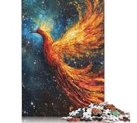 500 Piece Phoenix Jigsaw Puzzle for Adult Teenagers Jigsaw Puzzle For Family Fun & Game Night 500pcs (52x38cm)