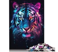 500 Piece Pink Iris Flowers Poster Jigsaw Wooden Puzzle for Adults And Teenager Brain Teaser Puzzle 500pcs (52x38cm)