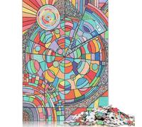 500 Piece 'Pizza Pizzaz' Puzzles For Adults Wooden Puzzles Brain Teaser Puzzles For Children 500pcs (52x38cm)