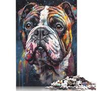 500 Piece 'Polar Bear in Watercolor Adult Jigsaw Puzzle Wooden Puzzles for Teenagers Gifts Puzzle for Adults And Teenager 500pcs (52x38cm)