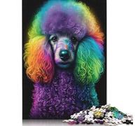 500 Piece Poodle Style 6 Jigsaw Puzzles for Adult Teenagers Wood Puzzles for Adults& Teenagers Age 12 Years Up 500pcs (52x38cm)