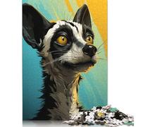 500 Piece PopArt Lemur Jigsaw Puzzlesfor Adults Teenagers Puzzles Jigsaw Puzzles for Adult 500pcs (52x38cm)