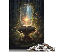500 Piece Portal of Enchanted Pages Jigsaw Puzzle for Adult Teenagers Jigsaw Puzzle For Family Fun & Game Night 500pcs (52x38cm)