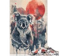 500 Piece Power Kitsune Fox Adult Jigsaw Puzzle Wooden Puzzles for Teenagers Gifts Puzzle for Adults And Teenager 500pcs (52x38cm)