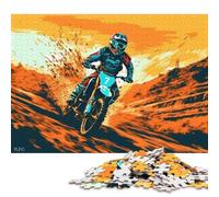 500 Piece Professional Rider Jigsaw Puzzle for Adults And Teenager Sustainable Puzzle for Adults | Games 500pcs (52x38cm)