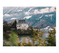500 Piece Puzzle Classic Educational Games -Castle,architecture,building 52x38cm
