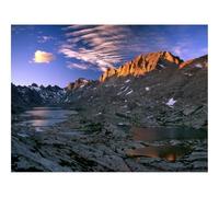 500 Piece Puzzle Classic Educational Games -Fremont Peak,Wyoming,Rocks,Mountains,Shade 52x38cm
