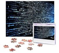 500 Piece Puzzle for Adults - Challenging Puzzle Personalized Photo Puzzles Wooden Puzzles Programmer Programming Code Jigsaw Puzzle Ideal Gift for Birthdays, Weddings, 20.4" x 15"
