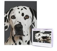 500 Piece Puzzle for Adults, Dalmatian Jigsaw Puzzle with HD Print & Poster, Custom Puzzles from Photos Funny Challenging Puzzles for Gifts Family Games Lovers 20.4" x 15"
