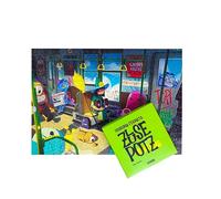500 Piece Puzzle - "I'm Puzzle Next Stop: Zulsepotz - Valentart, 500 Pieces - Magic Journey in Pixar Style - 35 x 50 cm"