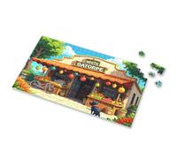500 Piece Puzzles A Colorful Fruit Stand Named White Gatorpe With A Bicycle Parked Outside Picture Puzzle Puzzle 500 Pieces Puzzles For Adults 500 Pieces(1000PCS)