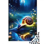 500 Piece Puzzles Animal Snail Style Jigsaw Puzzles Game Toys for Adults Family Puzzles Gift Puzzles Adults Challenging 500pcs (52x38cm)