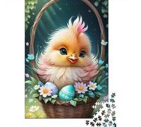 500 Piece Puzzles Cute Chick Style Jigsaw Puzzles Game Toys for Adults Family Puzzles Gift Puzzles Adults Challenging 500pcs (52x38cm)