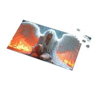 500 Piece Puzzles For Adults Angel In Flames: A Mysterious Vision Picture Puzzle Toddler Puzzles 4 Year Old Boy Gift(500PCS)