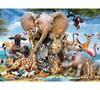 500 Piece Puzzles for Adults Animals Kingdom 20.5 x 15 Inch 500 Piece Jigsaw Puzzles for Adults Puzzles 500 Pieces for Adults Educational Challenge Puzzle