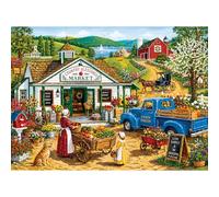 500 Piece Puzzles for Adults,Country Market Jigsaw Puzzle 500 Pieces