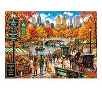 500 Piece Puzzles for Adults, New York Central Park Fall Jigsaw Puzzles