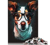 500 Piece Puzzles Painting Dog Style Jigsaw Puzzles Game Toys for Adults Family Puzzles Gift Puzzles Adults Challenging 500pcs (52x38cm)