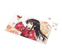 500 Piece Puzzles Red Kimono With Cherry Blossoms Picture Puzzle Puzzle Kids Toys For Girls(1000PCS)