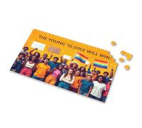 500 Piece Puzzles Young Voices Lead The Change Picture Puzzle Toys For Ages 2-4 Puzzles 500 Pieces(300PCS)