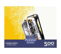 500 Piece Quattro Rally Car Legend Creative Square Jigsaw Puzzles for Adults And Wooden Puzzles Educational Game for Adult 500pcs (52x38cm)