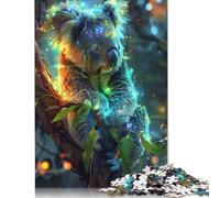 500 Piece Raccoon Starry Sky Jigsaw Puzzle Jigsaws for Adults Family Game for Adults And Teenagers 500pcs (52x38cm)