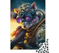 500 Piece Rat Troops Creative Square Jigsaw Puzzles for Adults & Wooden Puzzles Educational Toys 500pcs (52x38cm)