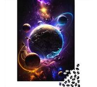 500 Piece Rectangular Jigsaw Puzzles for Adults Beyond The Galaxies Creative Jigsaw Challenge Toy Puzzles for Adults 500pcs (52x38cm)