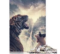 500 Piece ROAR Jigsaw Puzzle for Adult Teenagers Puzzle Jigsaws for Adults Puzzles for Adults 500pcs (52x38cm)