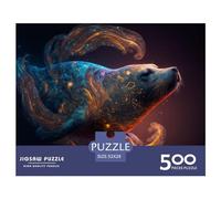 500 Piece Seal315345 Creative Square Jigsaw Puzzles for Adults And Wooden Puzzles Toy Intellectual Game 500pcs (52x38cm)