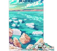 500 Piece Serene Dead Sea Jigsaw Puzzles for Adult Teenagers Puzzle for Adults And Teenager for Adults& Teens Age 12 Years Up 500pcs (52x38cm)