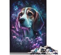 500 Piece Space Beagle Jigsaw Puzzles for Adults Learning Educational Toys Family Games Birthday Gifts 500pcs (52x38cm)