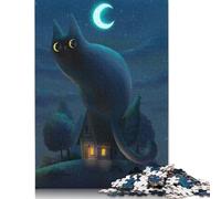 500 Piece 'Squirrel Beauty Black Ink Adult Puzzles Puzzles for Adults & Teenager Family Entertainment Toys 500pcs (52x38cm)