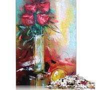 500 Piece Still Life Jigsaw Puzzle for Adult Teenagers Puzzle Jigsaws for Adults Teenagers Age 14+ 500pcs (52x38cm)