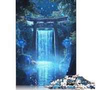 500 Piece Suijins Sanctuary Puzzles for Adults Wooden Puzzles Educational Game for Children As A 500pcs (52x38cm)